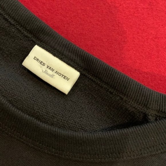 Dries Van Noten Black Open Back Short Sleeve Top - Picture 5 of 13